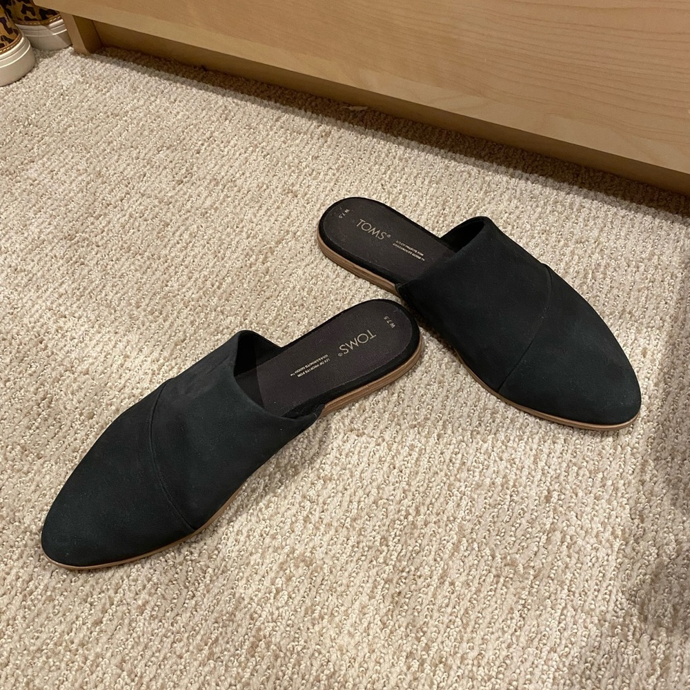 TOMS Classic Black Mules
